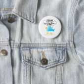 Badge Rond 5 Cm Pin de bip de 140 CARACTÈRES (En situation)