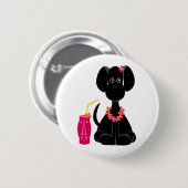 Badge Rond 5 Cm Pin de Blacklab Leilani (Devant & derrière)