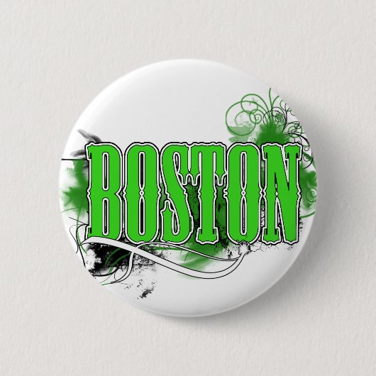 Badge Rond 5 Cm Pin de Boston (Devant)