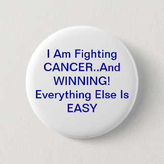 Badge Rond 5 Cm Pin de Cancer
