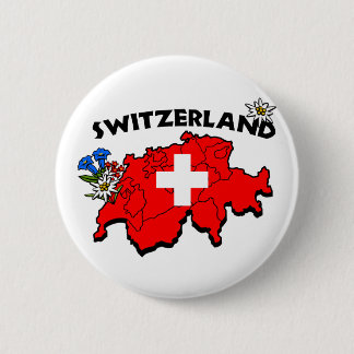 Badge Rond 5 Cm Pin de carte de Switz
