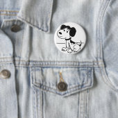 Badge Rond 5 Cm Pin de chiot (En situation)