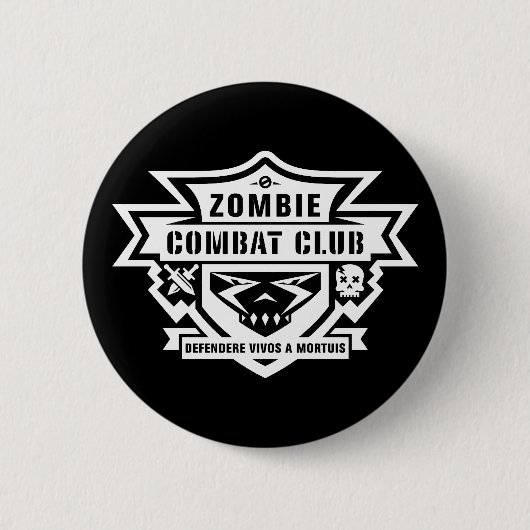 Badge Rond 5 Cm Pin de club de combat (Devant)