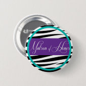 Badge Rond 5 Cm Pin de dame de honneur (Devant & derrière)