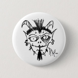 Badge Rond 5 Cm Pin de DemonWear