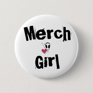 Badge Rond 5 Cm Pin de fille de Merch