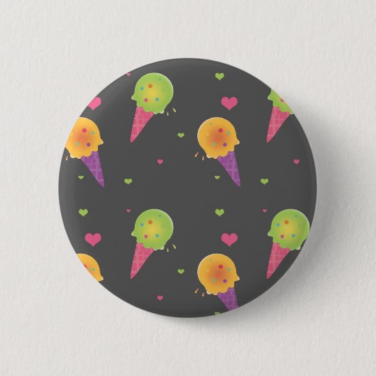 Badge Rond 5 Cm Pin de glace (Devant)