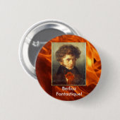Badge Rond 5 Cm Pin de Hector Berlioz (Devant & derrière)