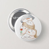 Badge Rond 5 Cm Pin de Hetalia Mochi (Devant & derrière)