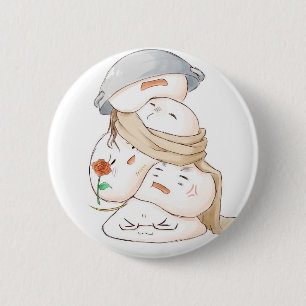 Badge Rond 5 Cm Pin de Hetalia Mochi