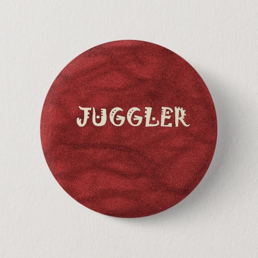 Badge Rond 5 Cm Pin de jongleur ou bouton (Devant)