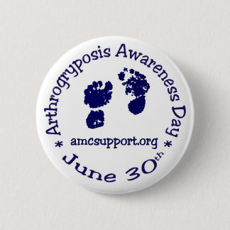 Badge Rond 5 Cm Pin de jour de conscience d'AMC
