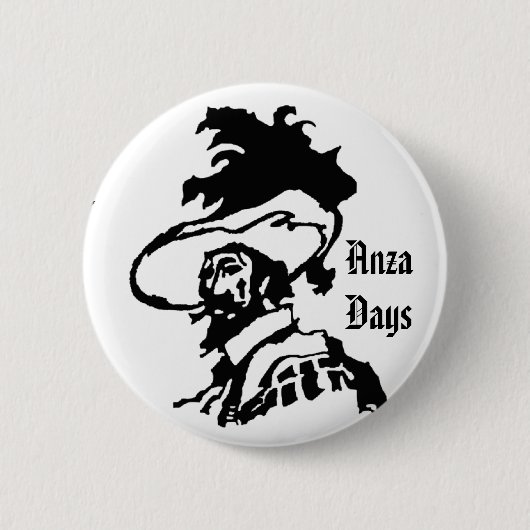 Badge Rond 5 Cm Pin de jours d'Anza (Devant)