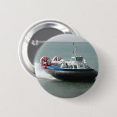 Badge Rond 5 Cm Pin de l'aéroglisseur (7343)/insigne (Devant & derrière)