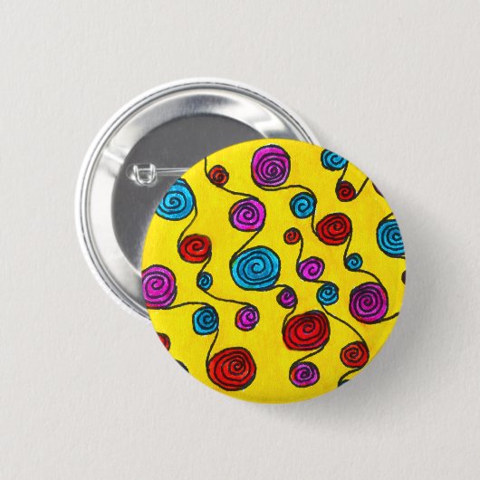 Badge Rond 5 Cm Pin de Pahpi (Devant & derrière)