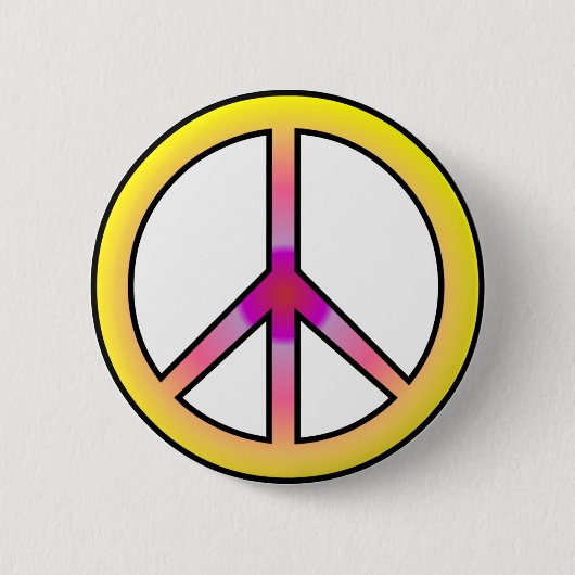 Badge Rond 5 Cm Pin de paix (Devant)