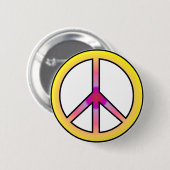 Badge Rond 5 Cm Pin de paix (Devant & derrière)