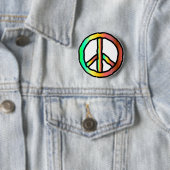 Badge Rond 5 Cm Pin de paix (En situation)