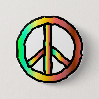 Badge Rond 5 Cm Pin de paix