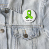 Badge Rond 5 Cm Pin de ruban de Lyme de combat (En situation)