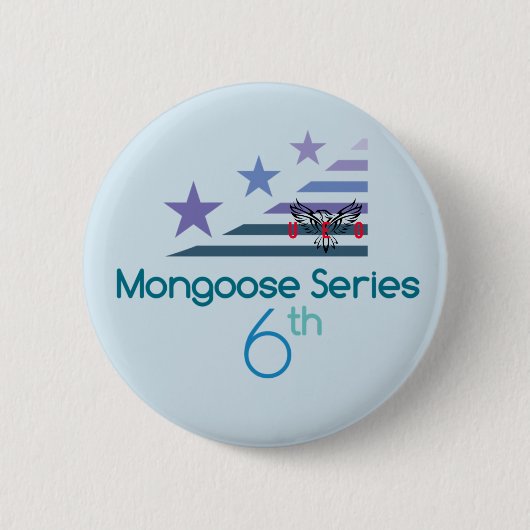 Badge Rond 5 Cm Pin de série de mangouste (Devant)