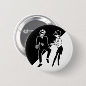 Badge Rond 5 Cm Pin de Ska (Devant & derrière)