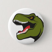 Badge Rond 5 Cm Pin de T-Rex (Devant)