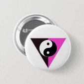 Badge Rond 5 Cm Pin de Yin Yang (Devant & derrière)