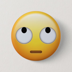 Badge Rond 5 Cm Pin d'Emoji de petit pain d'oeil