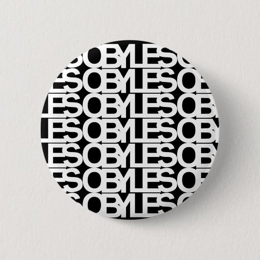 Badge Rond 5 Cm Pin d'OBYLES (Devant)