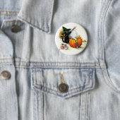 Badge Rond 5 Cm Pin doux de Halloween (En situation)
