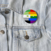 Badge Rond 5 Cm Pin homosexuel d'Aromantic (En situation)