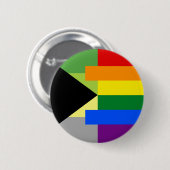 Badge Rond 5 Cm Pin homosexuel de Demiromantic (Devant & derrière)