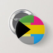 Badge Rond 5 Cm Pin Pansexual de Demiromantic (Devant & derrière)