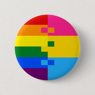 Badge Rond 5 Cm Pin Pansexual de Homoromantic