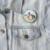 Badge Rond 5 Cm pin phare Noon (En situation)