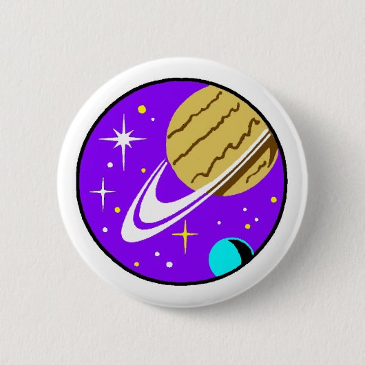 Badge Rond 5 Cm Pin-Sur l'insigne - cosmologie (Devant)