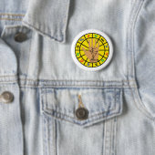 Badge Rond 5 Cm Pin-Sur l'insigne - divination (En situation)