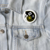 Badge Rond 5 Cm Pin-Sur l'insigne - Mathemagicks (En situation)