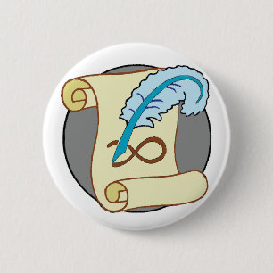 Badge Rond 5 Cm Pin-Sur l'insigne - savoir