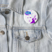 BADGE ROND 5 CM PIN UP (En situation)