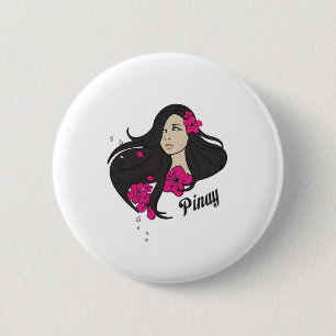 Badge Rond 5 Cm Pinay