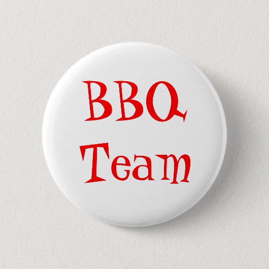 Badge Rond 5 Cm Pince d'équipe BBQ (Devant)