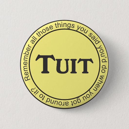 Badge Rond 5 Cm Pinceau de teint rond (Devant)