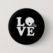 Badge Rond 5 Cm Ping pong ping-pong amour (Devant)