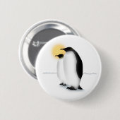 Badge Rond 5 Cm Pingouin (Devant & derrière)