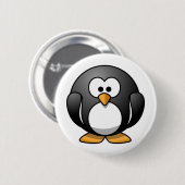 Badge Rond 5 Cm Pingouin (Devant & derrière)