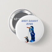 Badge Rond 5 Cm Pingouins amusants (Devant & derrière)