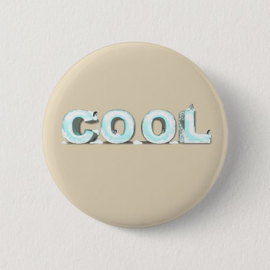 Badge Rond 5 Cm Pingouins cool (Devant)