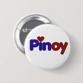 Badge Rond 5 Cm Pinoy (Devant & derrière)
